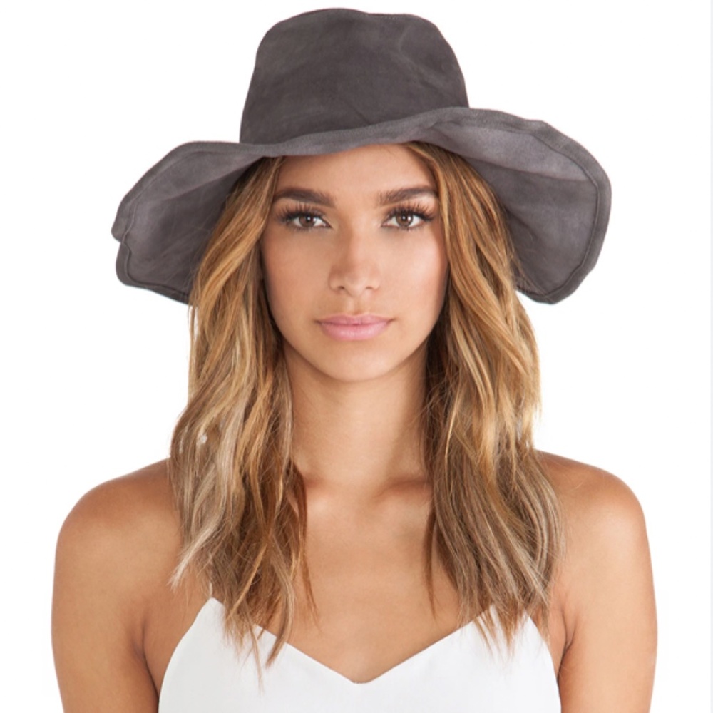 Lovely Bird flexible suede hat